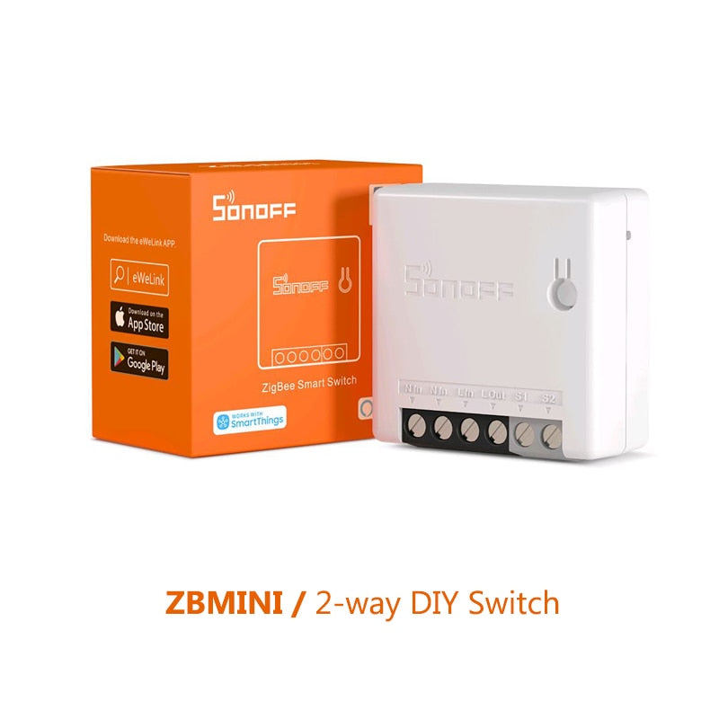 SONOFF Zigbee 3.0 ZBBridge Mini ZBMINI / Wireless Switch / Temperature Humidity / Motion / Door Sensor for Alexa Google Home